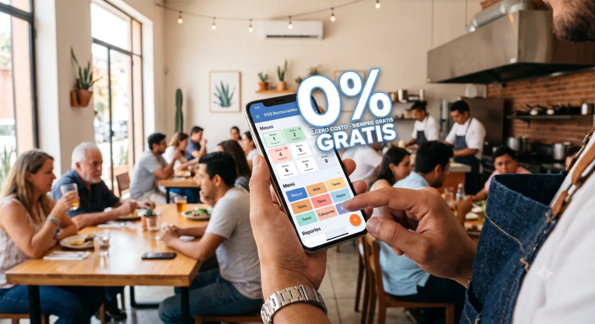 Sistema POS Gratuito para Restaurantes: ¿Es Posible Operar sin Costos Mensuales?